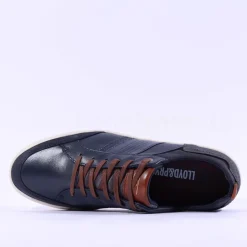 Tommy Bowe X Armstrong Laced Casual Shoe - Navy Leather