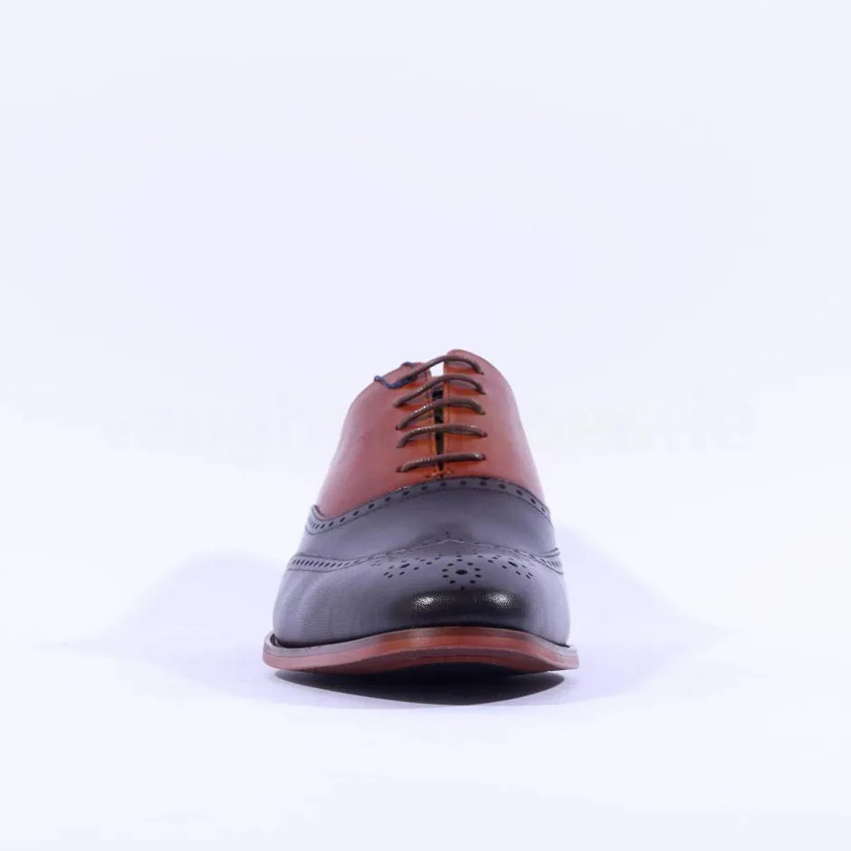 Tommy Bowe X Carbonel Wingtip Oxford - Cognac Combi