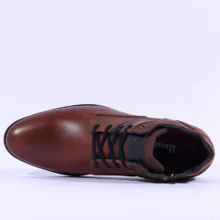 Tommy Bowe X Hume Laced Mid Boot - Tan Leather