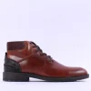 Tommy Bowe X Morris Laced Boot - Cognac Leather