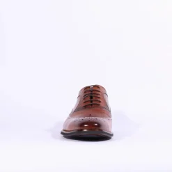 Tommy Bowe X Yarrow Laced Dress Shoe - Cognac Leather