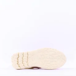 Women Wonders Zaire Velcro Strap Curvy Sandal - Coral Combi