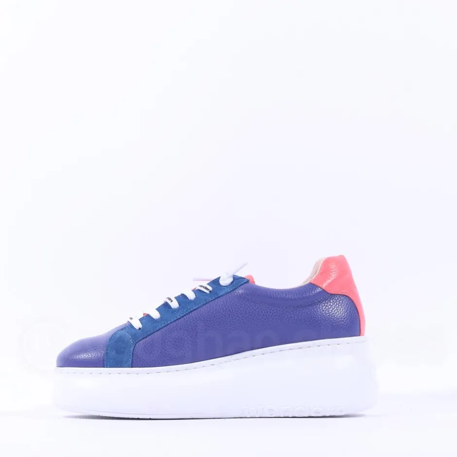 Women Wonders Zurich Curvy Sole W Trainer - Blue Coral