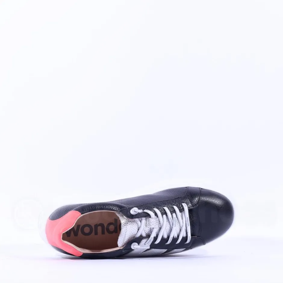 Women Wonders Zurich Curvy Sole W Trainer - Black Coral